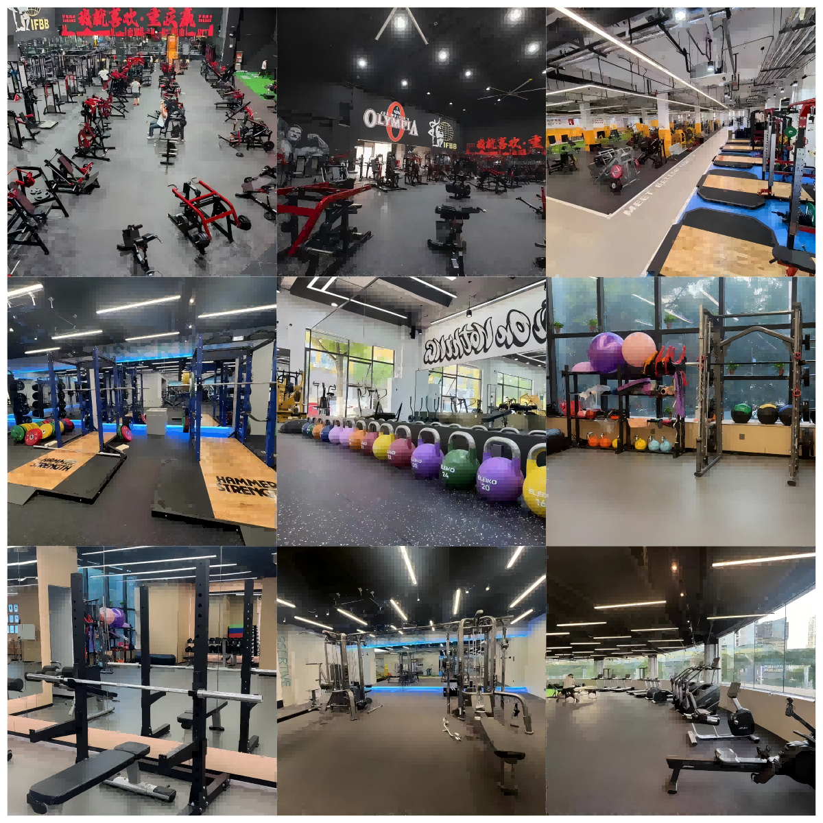 project reference for rubber gym flooring