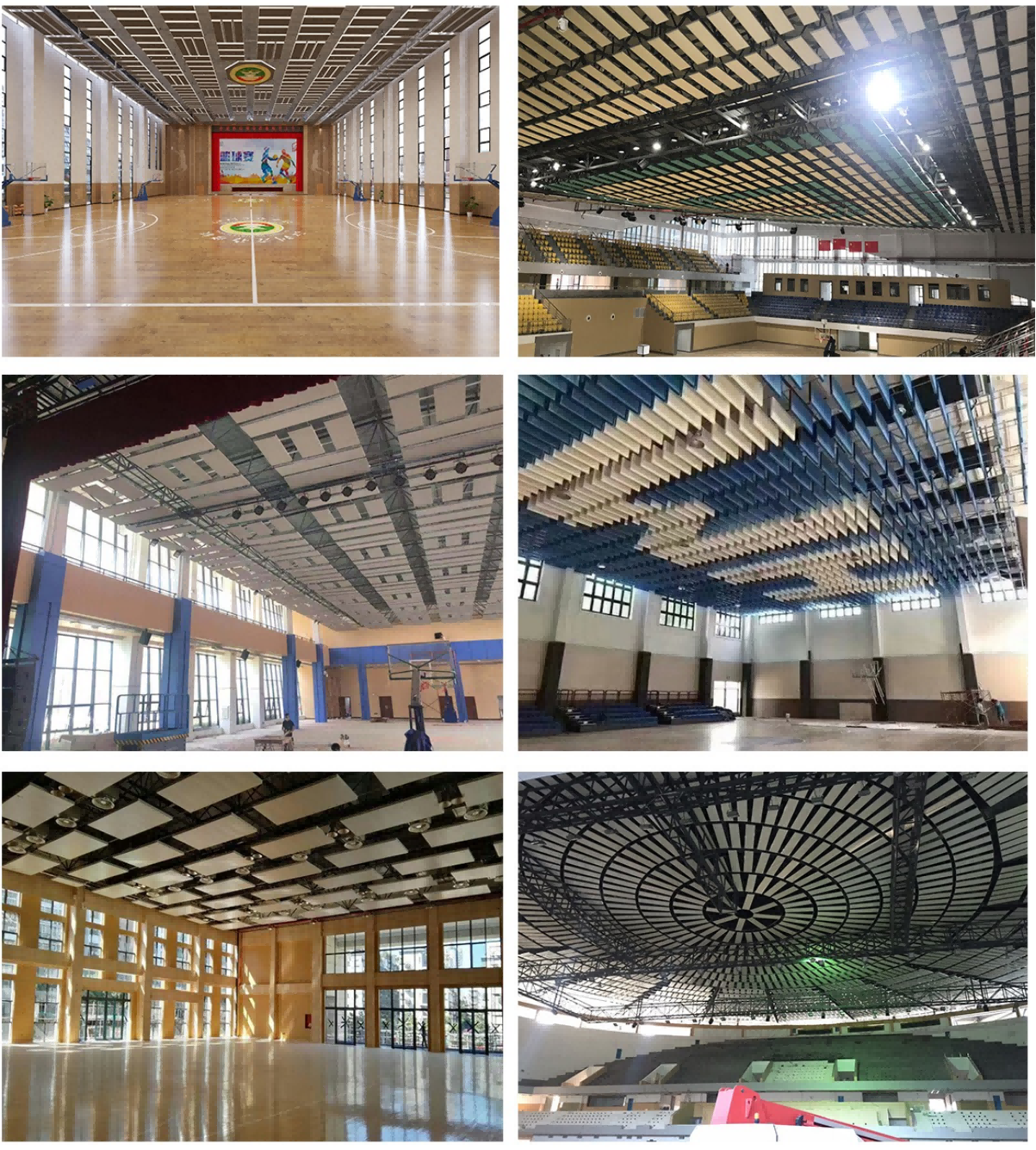 project reference for acoustic suspended ceiling