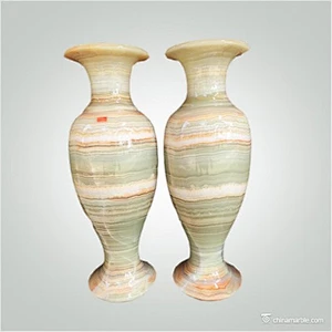 Pakistan Stone Onyx Flower Vase