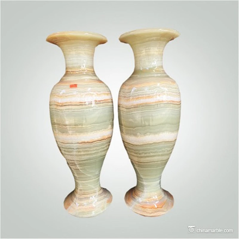 Pakistan Stone Onyx Flower Vase