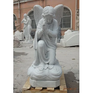 Kneeling Life Size Angel Statue Large