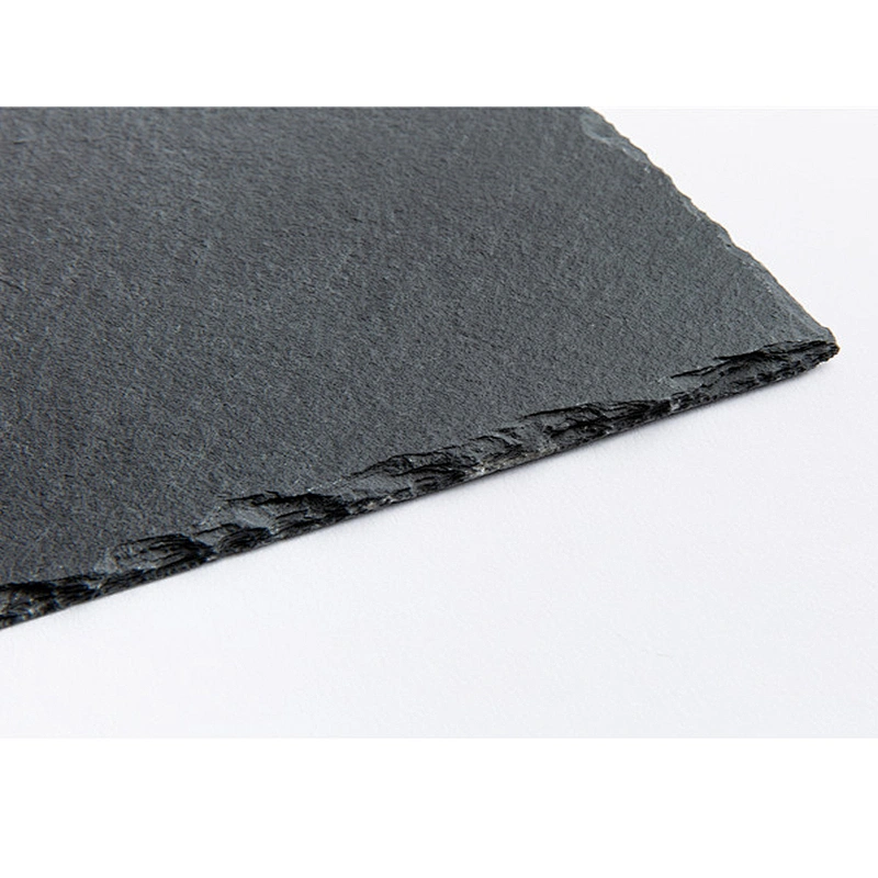 Cheap Kitchen Black Sushi Slate Stone Plate For Professional Manufacture