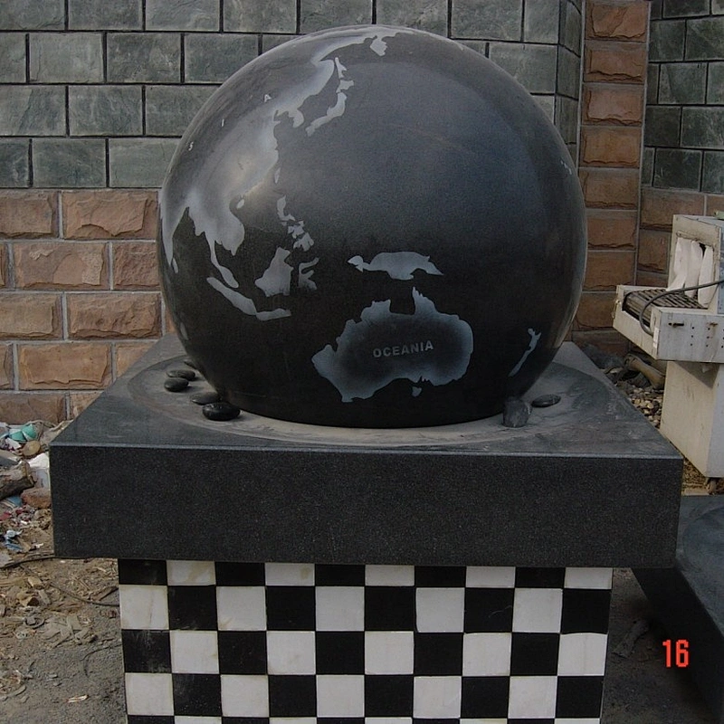 Granite Rotating Floating Ball Water Fountain