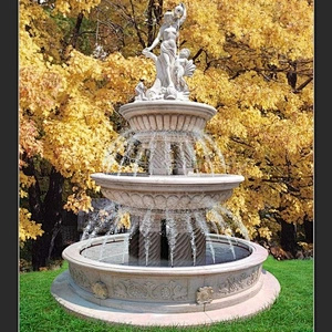 Waterfall Fountain Garden/Virgin Mary Water Fountain/Spain Fountain