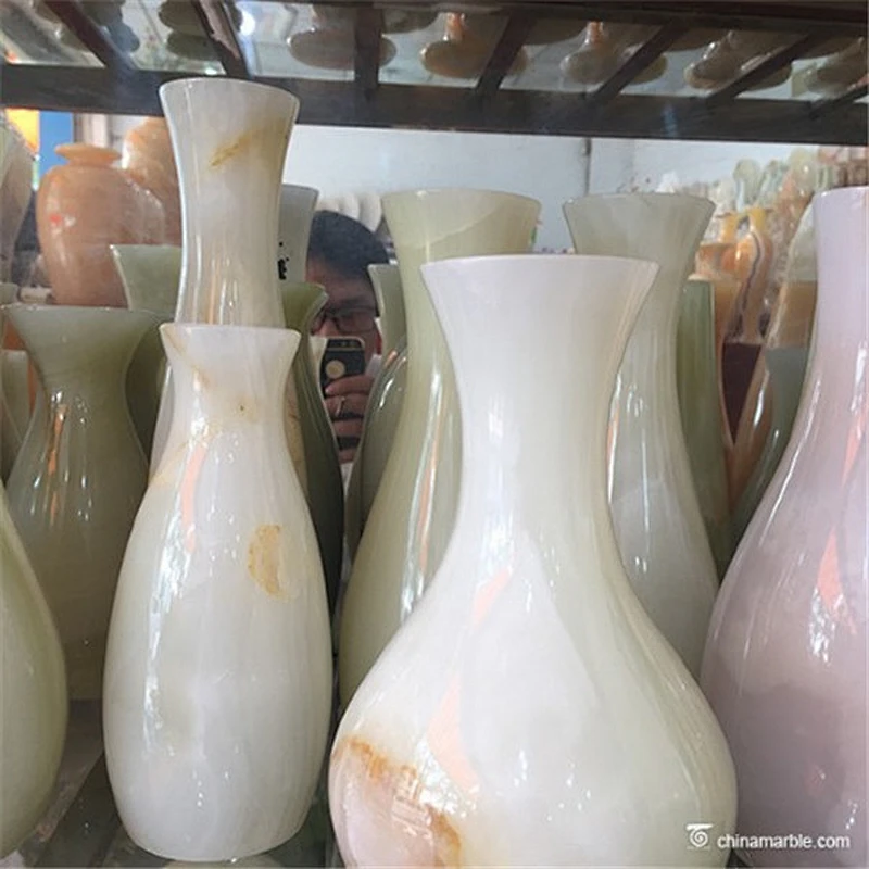 Pakistan Stone Onyx Flower Vase