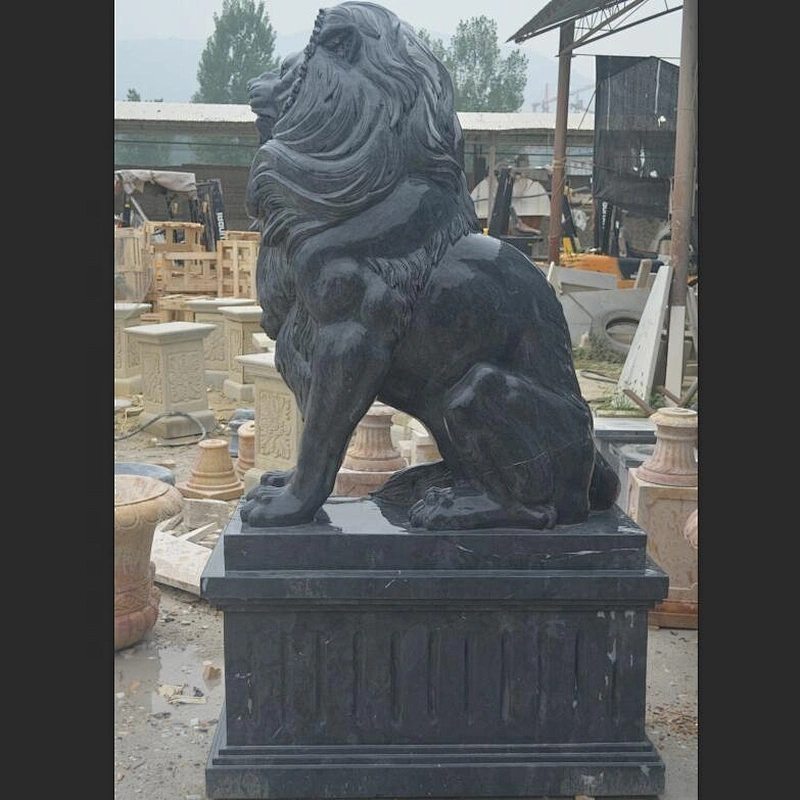 Animal Statue/Marble Lion Travertine/Stone Lion