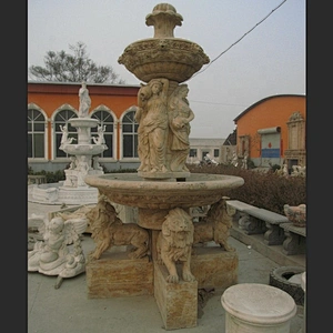 Garden Lion Wall Fountain
