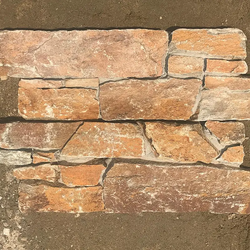 Cement Meshed Stone Veneer for Wall Cladding Panels