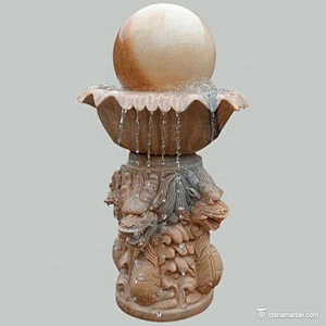 Round Ball Shaped Water Fountain