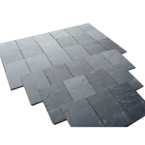 House Building Decoration Natural Split Surface And Edge Slate Roof Tiles