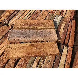 Old Style Reclaimed Used Thin Bricks for Building Wall