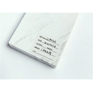 Cheap Kitchen Lvory Marble Cheese Board For Professional Manufacture