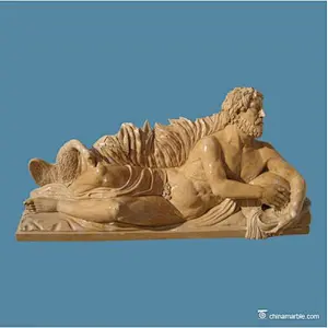 statue man/large stone garden statues/antique nude garden statues