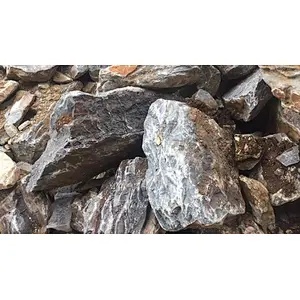 Blue Crazy Limestone Dry Loose Masonry Stone For Retaining Wall