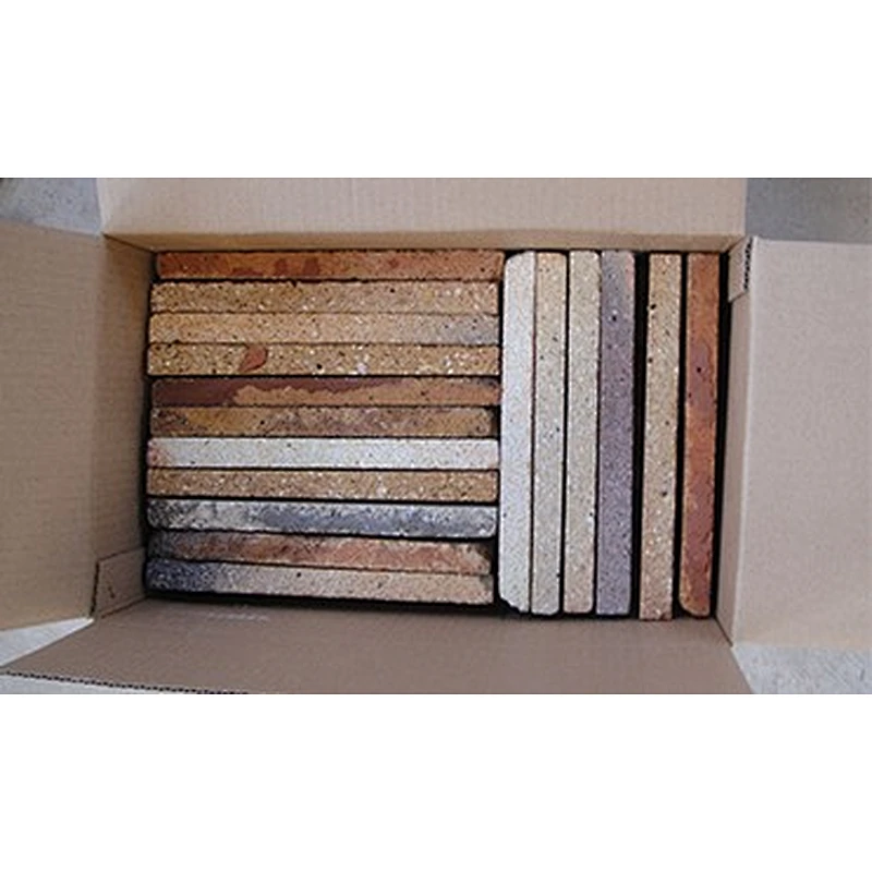 Yellow Thin Old Used Fire Brick Veneer for Building Wall