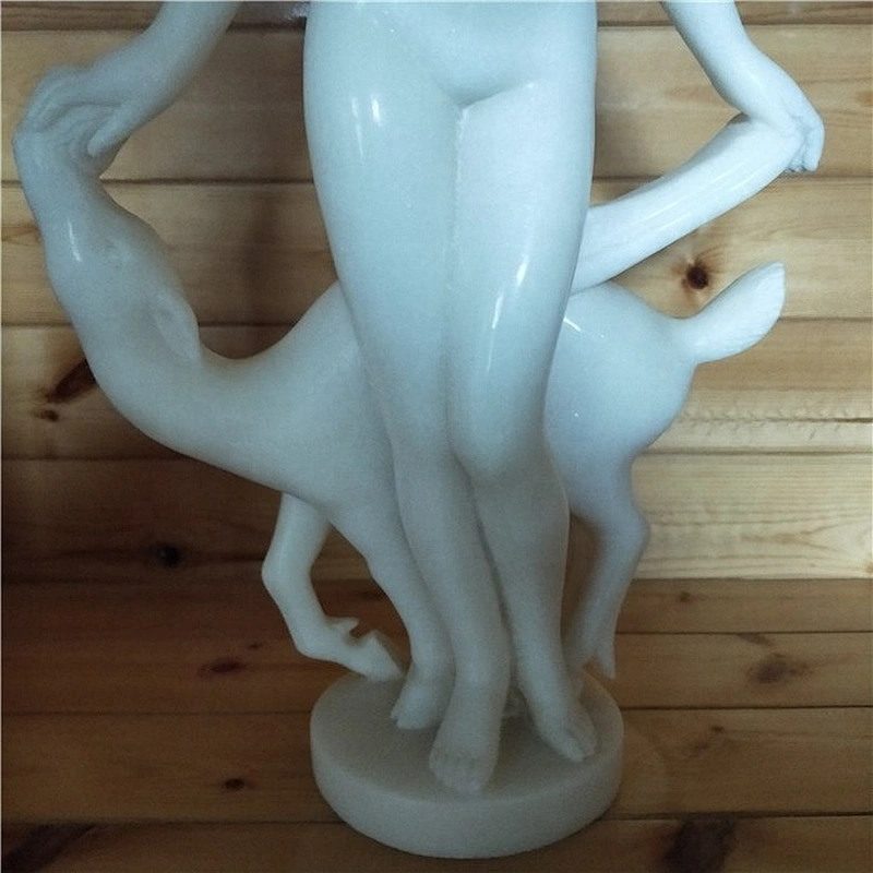 18 Hair Sexy Short Hair Asia Nude Girl Modern Sculpture