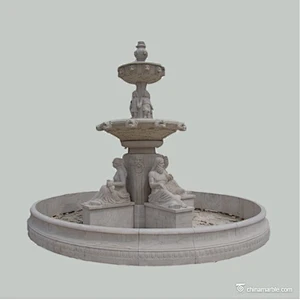 lion head fountain/water fall outdoor fountain/women water fountain