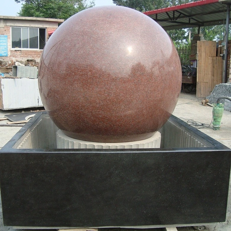 Garden Gazing Spinning Waterfall Ball Water Fountain
