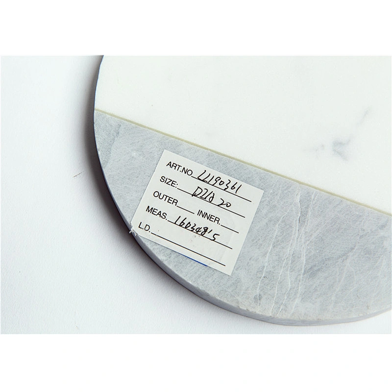 Cheap Kitchen Gray and White Marble Cheese Board For Professional Manufacture