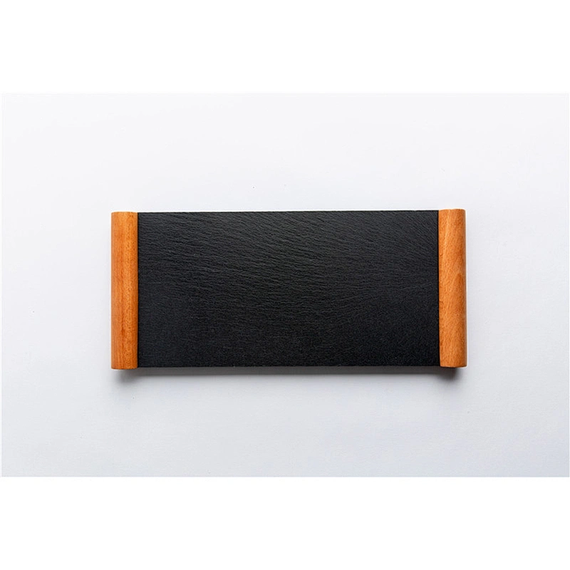 CHEAP kitchen supplies Slate tray Rectangle  Plate Dish Stone tableware Plate