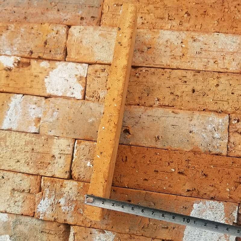 Old House Used Antiqu Looking Facial Wall Reclaimed Thin Clay Brick Veneer