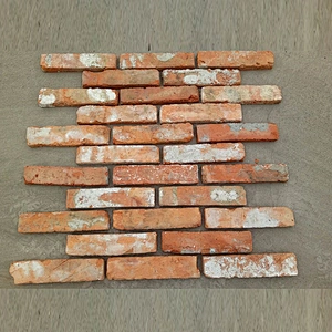 Handmade Grey Black Interior Old Style Stone Decor Flexible Eco Thin Brick