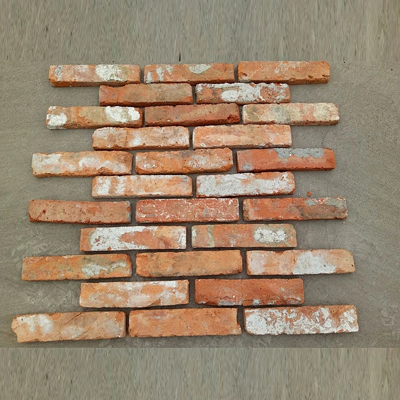 Handmade Grey Black Interior Old Style Stone Decor Flexible Eco Thin Brick