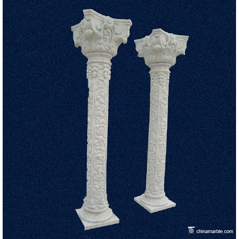 small marble columns pillars/marble pillars and columns for interior/solid marble columns