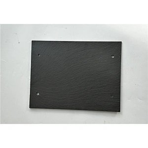 Cheap Special offer kitchen supplies food plate slate rectangular pizza tray with handle