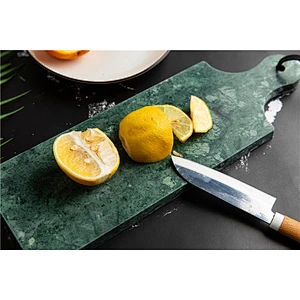 Cheap Kitchen Dark Gray Marble Cheese Board For Professional Manufacture