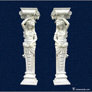 marble roman column/marble pillar design/stone gate pillar