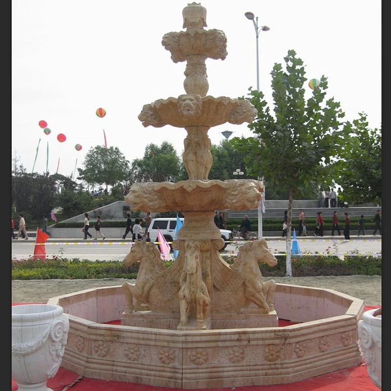 Horse Garden Water Fountain