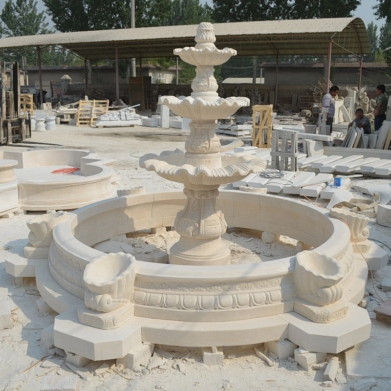 Large Water Fountains Stone Outdoor