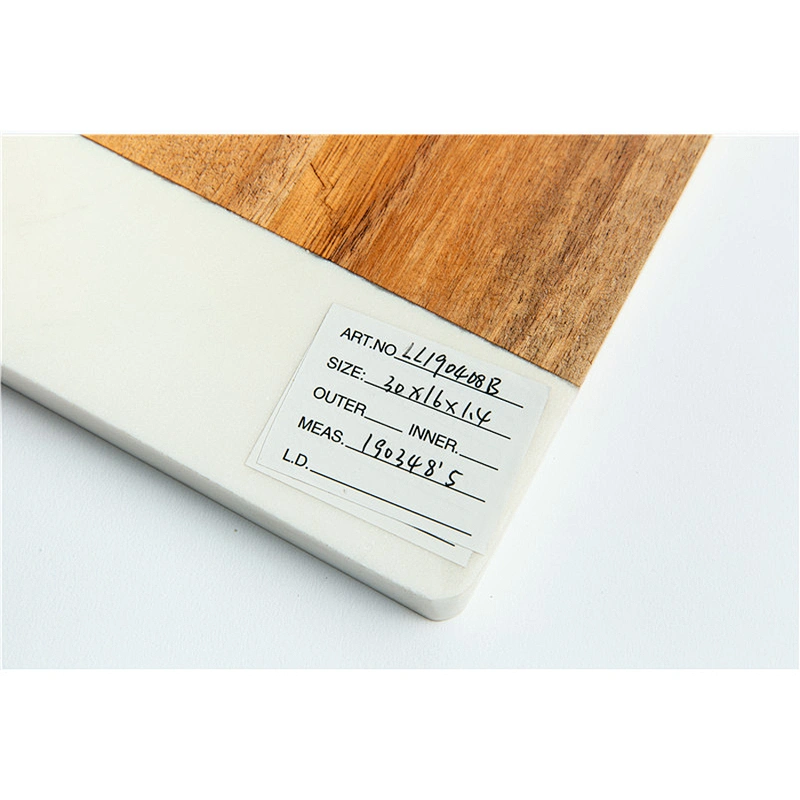 CHEAP kitchen supplies Marble mosaic acacia plate Irregular  Plate Dish Stone tableware Perforated plug decoration