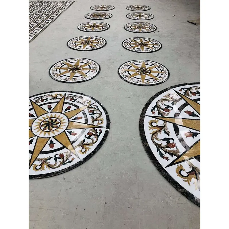 Marble Mosaics Medallion/Marble Mosaic Floor Medallion/Tile Floor Medallions