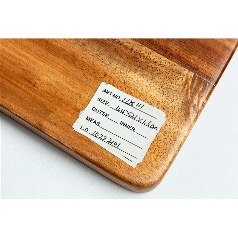 Cheap Special kitchen supplies food dinner plate log irregular tray