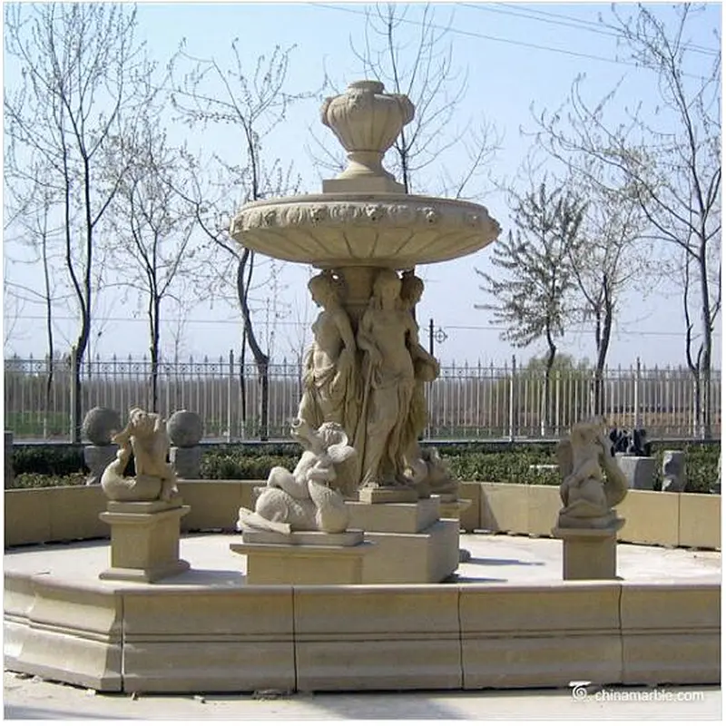 stone fountain/moroccan fountain/pond fountain