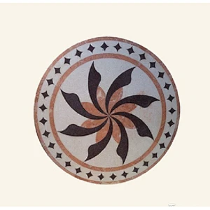 Marble Floor Medallion/Water Jet Marble Medallion/Round Floor Mosaic Medallion