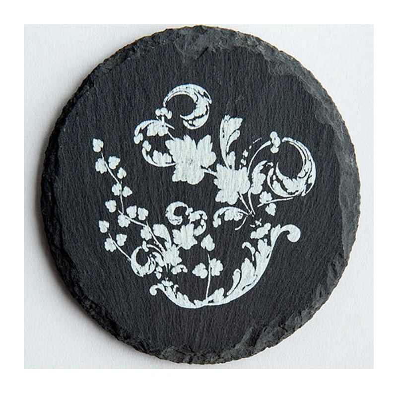 Cheap Various Designs  Black Circular Kitchen Marble Cheese Board For Professional Manufacture