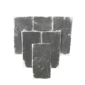 House Building Decoration Natural Split Surface And Edge Slate Roof Tiles