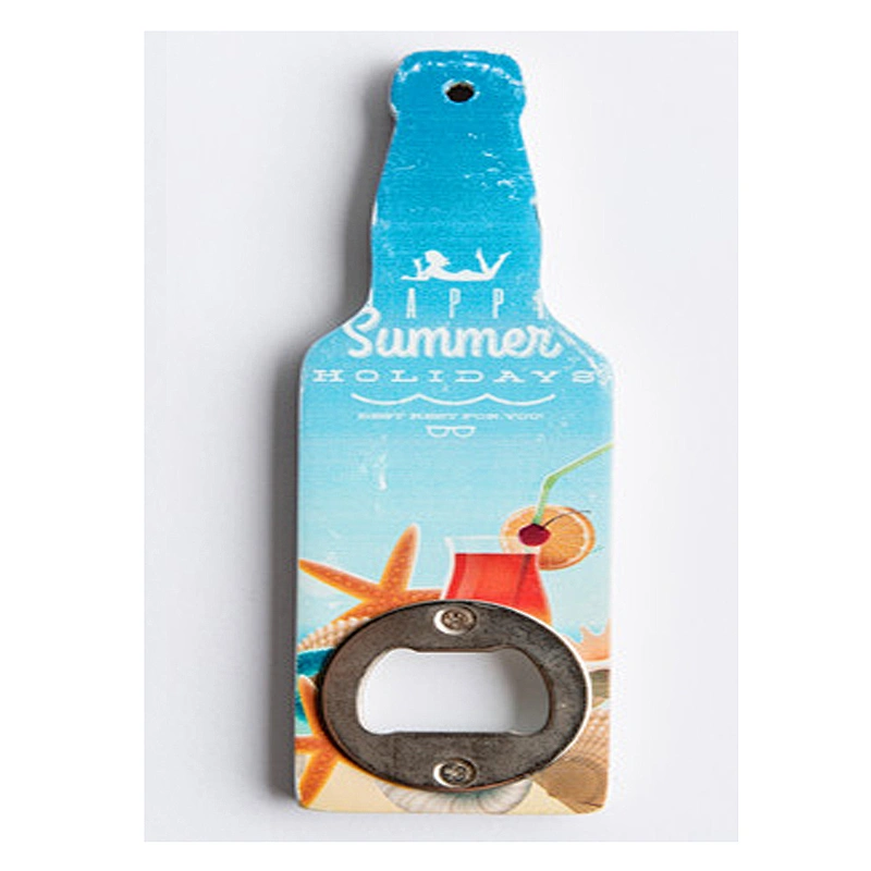 Promotion Gift Kitchen Multiple landscapes style Blue Bottle Opener
