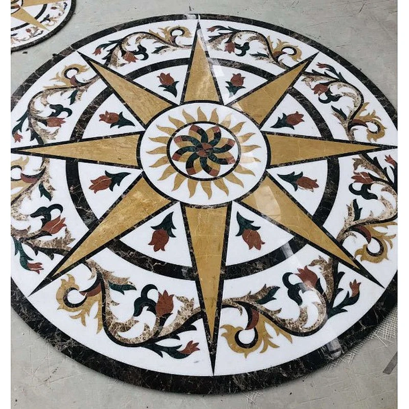 Marble Mosaics Medallion/Marble Mosaic Floor Medallion/Tile Floor Medallions