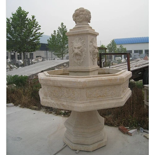 garden fountain lion/pond water fountain/garden water flow fountain