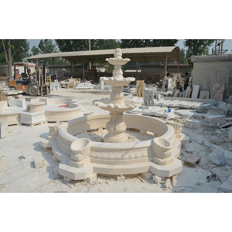 large outdoor water fountains
