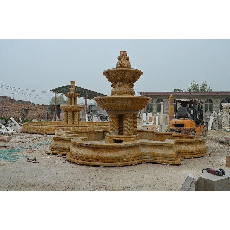 large outdoor water fountains