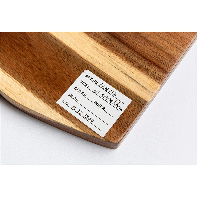 Cheap Special kitchen supplies food dinner plate log irregular tray