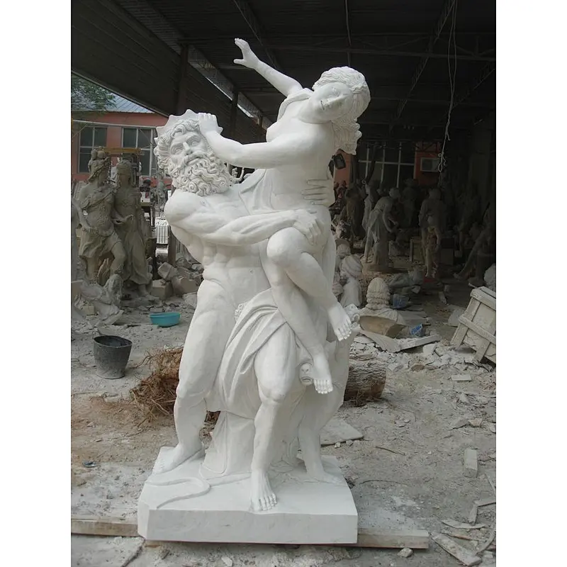 man and woman sculpture/nude man and woman statue/famous nude statues