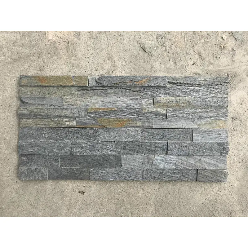 Water Wave Quartzite Wall Cladding Tile/Fireproof Decorative Wall Stone/Natural Stone Veneer