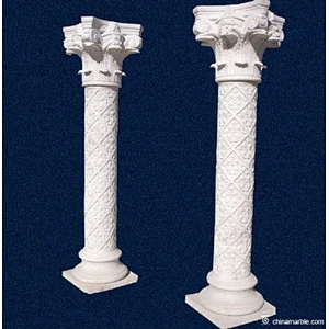 roman corinthian columns/marble stone roman column/natural stone column