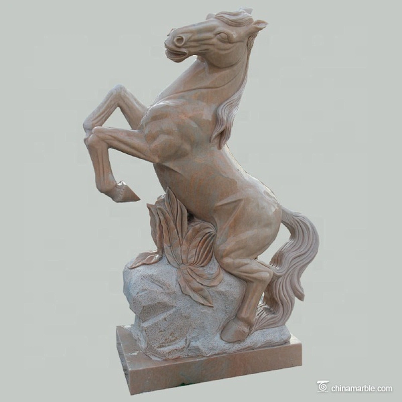 White Marble Horse Statue